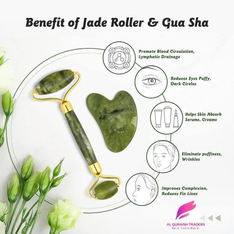 Jade Roller & Gua Sha Set