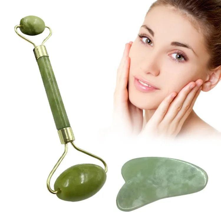 Jade Roller & Gua Sha Set