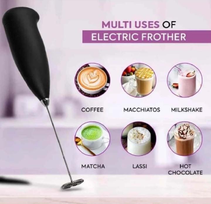 Electric Coffee Frother – Multi-Purpose Stainless Steel