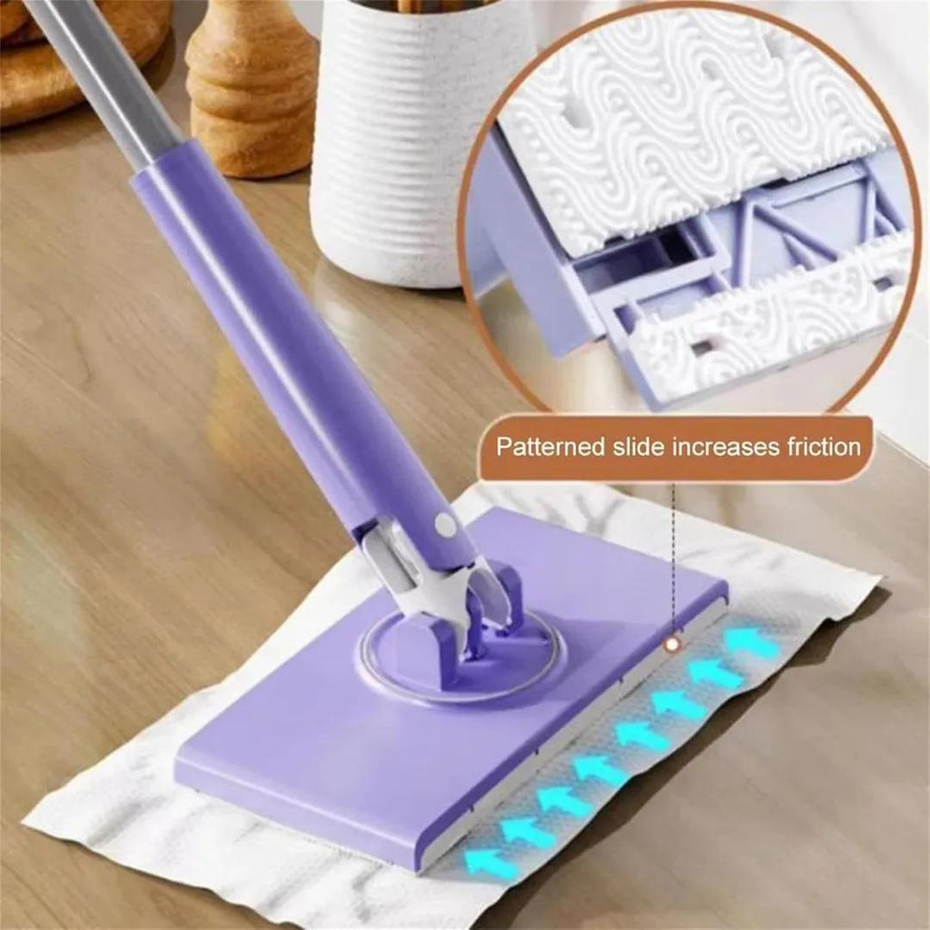 Foam Cleaning Brush With Cotton Tissue