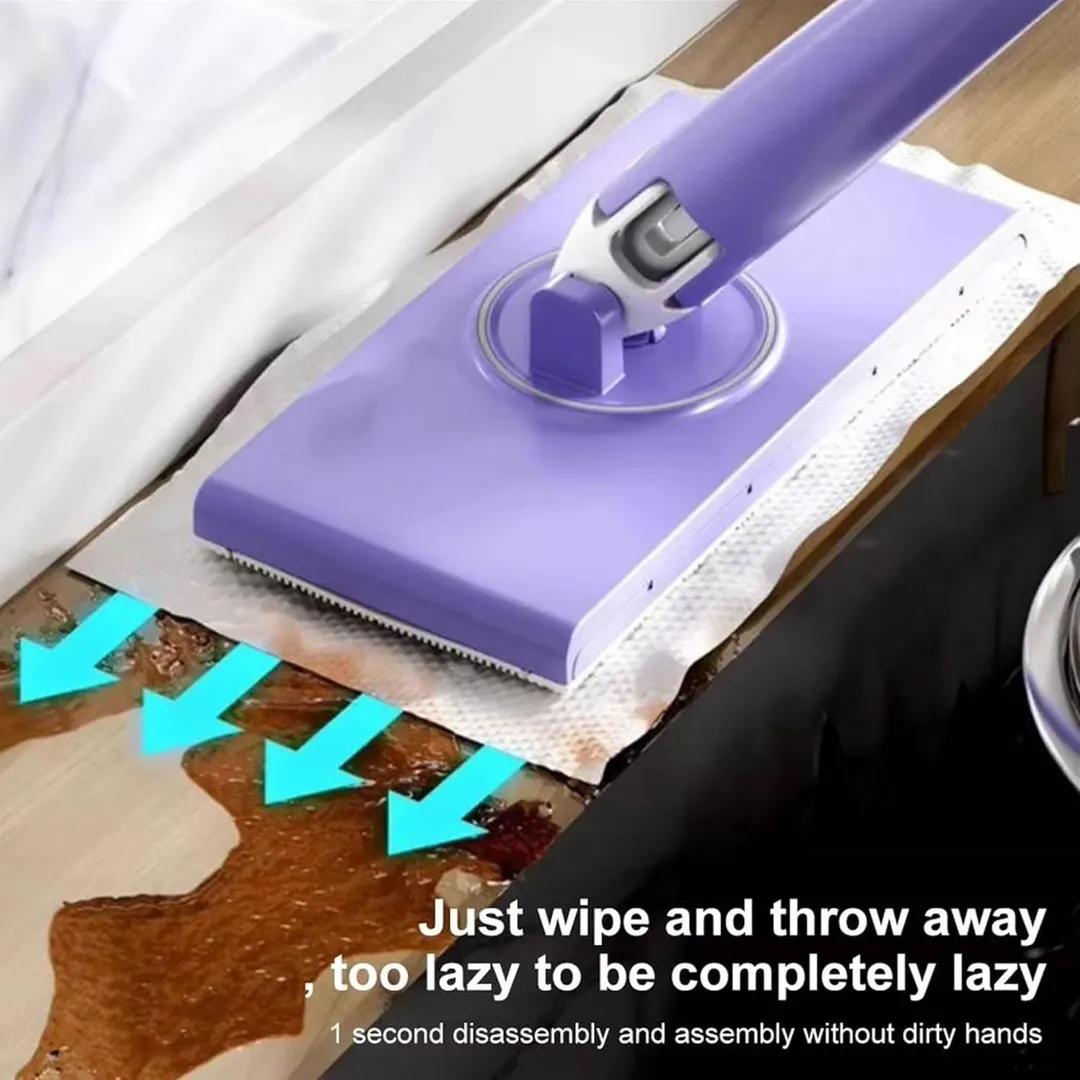 Foam Cleaning Brush With Cotton Tissue