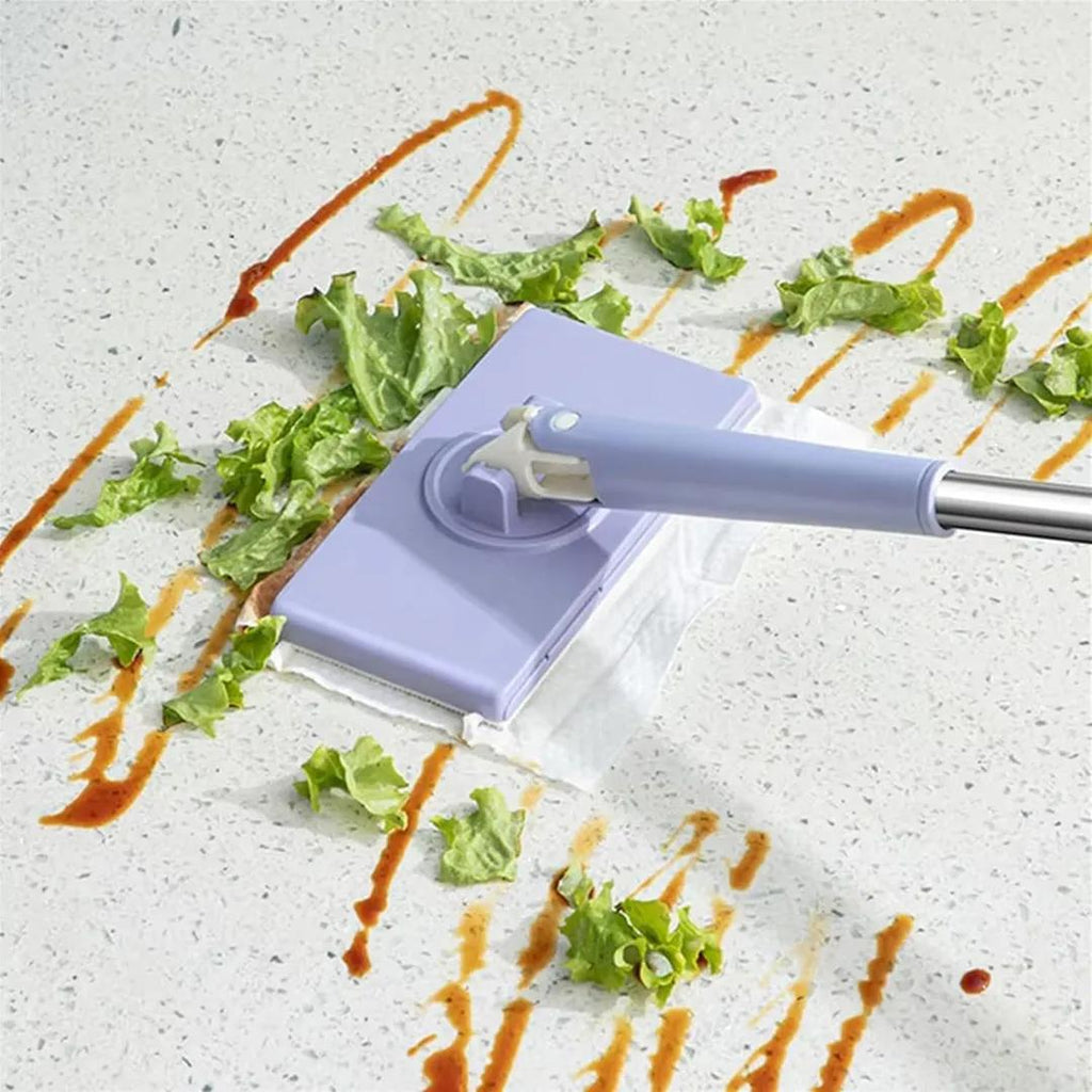 Foam Cleaning Brush With Cotton Tissue