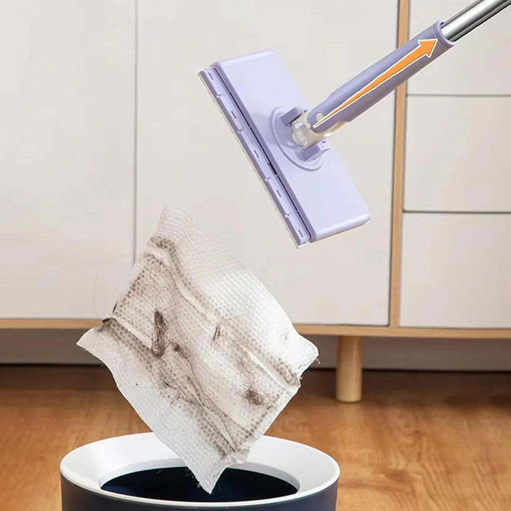 Foam Cleaning Brush With Cotton Tissue